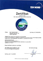TÜV Zertifikat